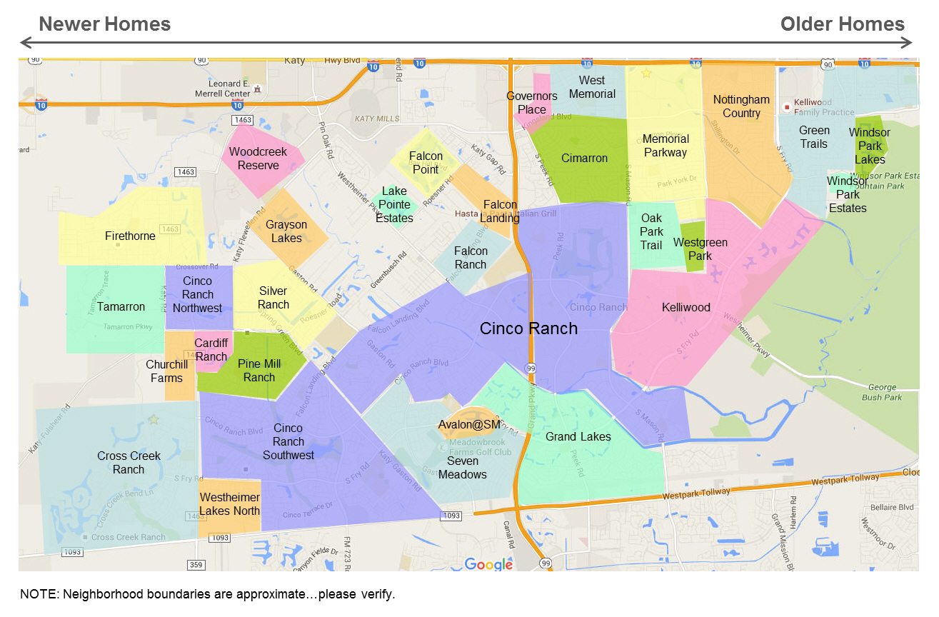 katy-neighborhoods-map